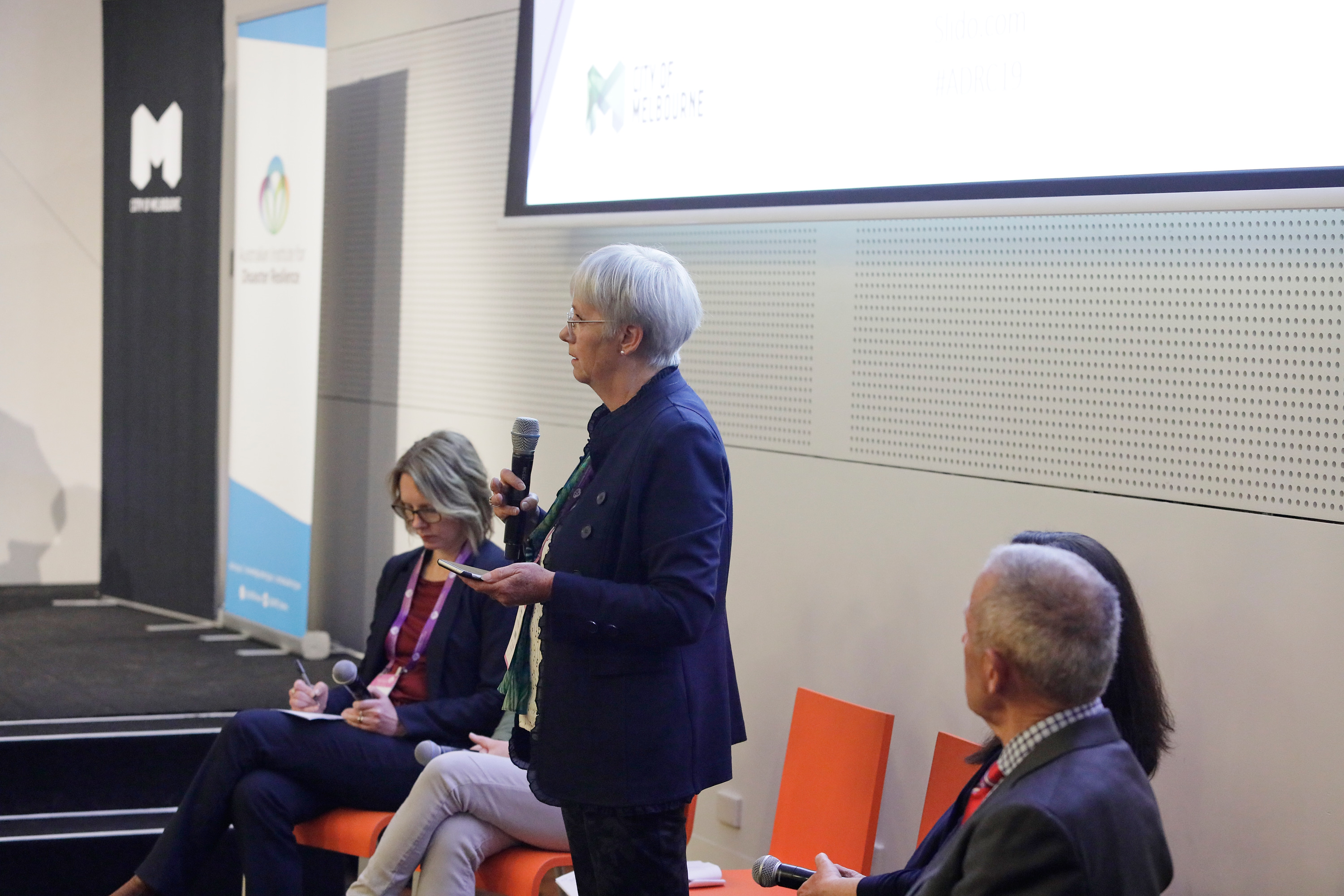 Leanne Barnes, General Manager at Bega Valley Shire Council during a panel session on recovery.